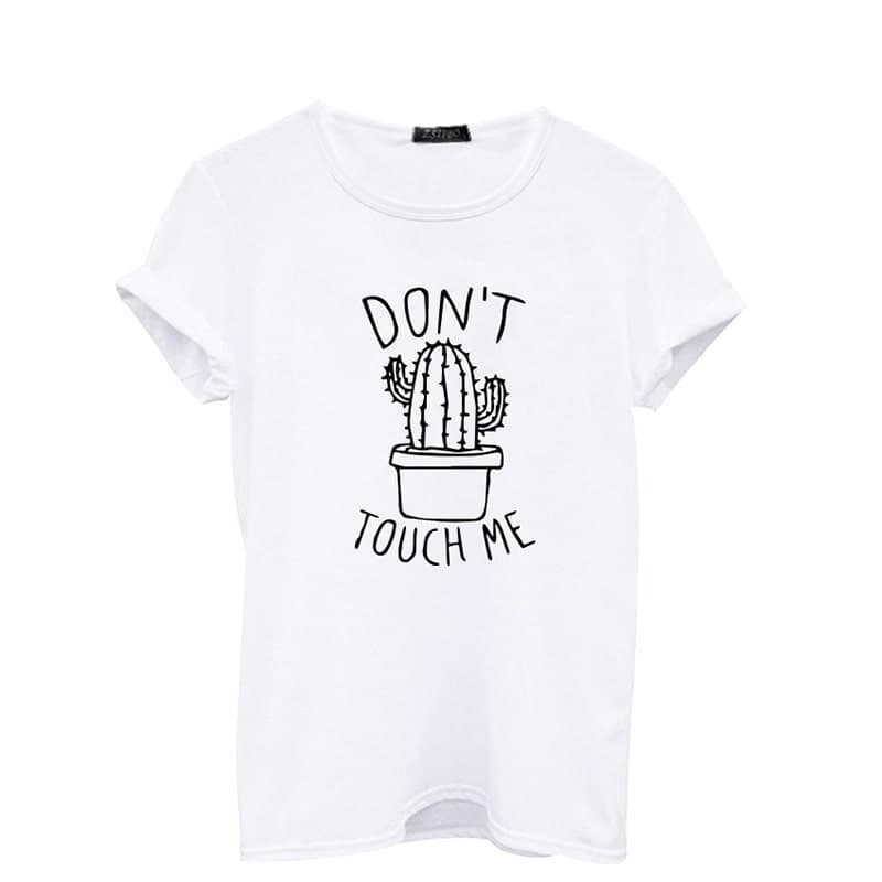 地雷系ファッションサボテンTシャツ