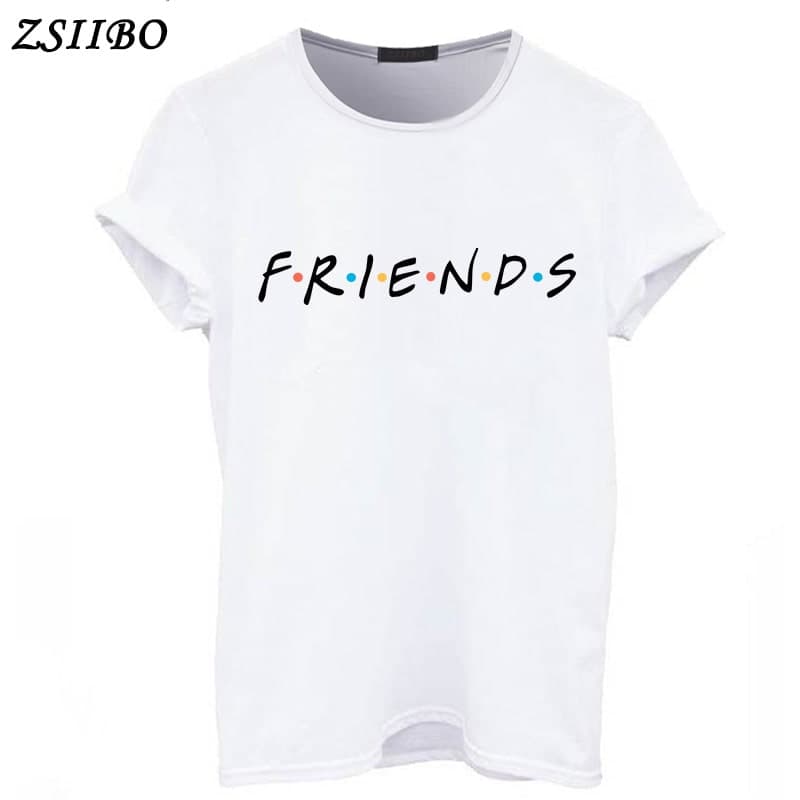 地雷系ファッションフレンズシリーズTシャツ