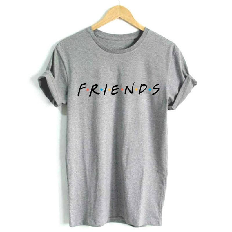 地雷系ファッションフレンズシリーズTシャツ
