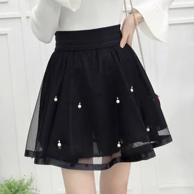 地雷系ファッション  オールマッチスカート