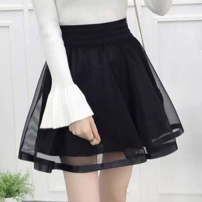 地雷系ファッション  オールマッチスカート
