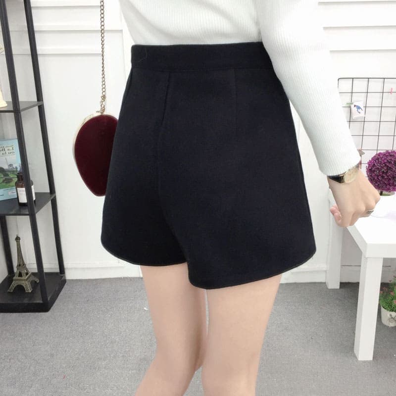 地雷系ファッションキュロットスカート 大人っぽいラップキュロット