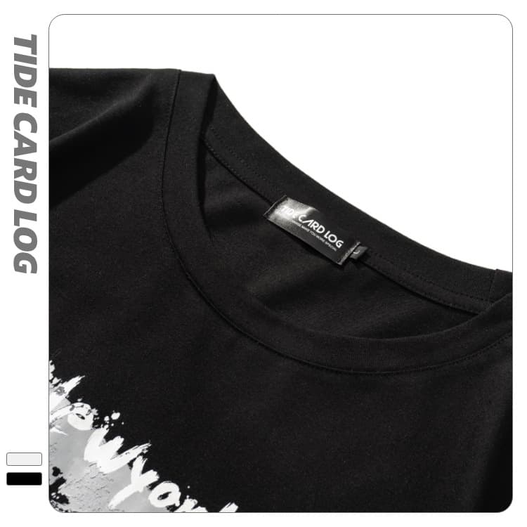 地雷系ファッション ストリート系半袖Tシャツ