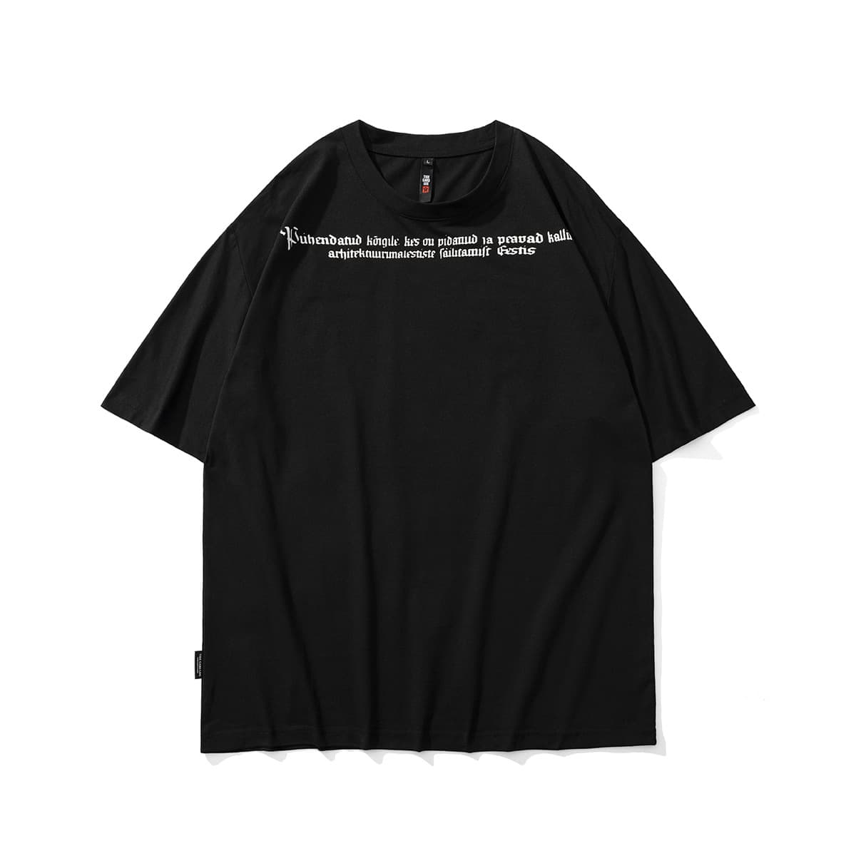 地雷系ファッション ストリート風オーバーサイズ半袖Tシャツ