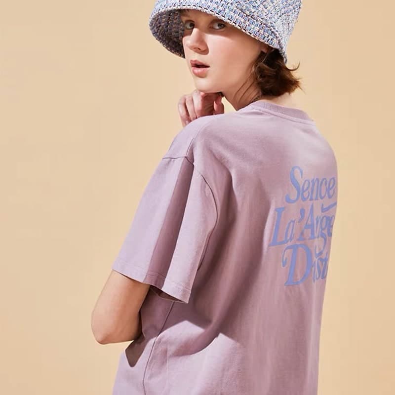 地雷系ファッション テディベア風ヒップホップTシャツ