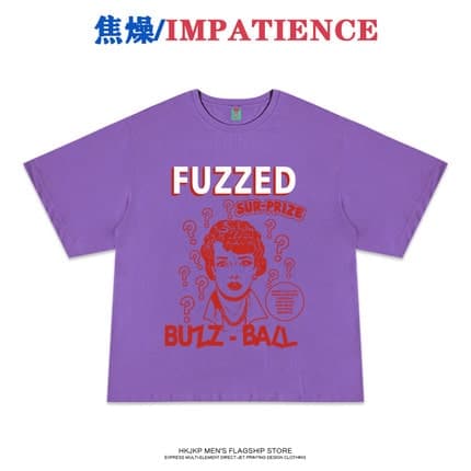 地雷系ファッション 漫画風ビンテージTシャツ