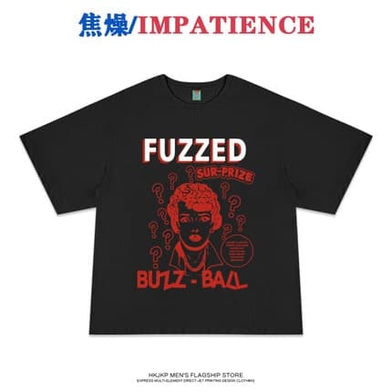地雷系ファッション 漫画風ビンテージTシャツ