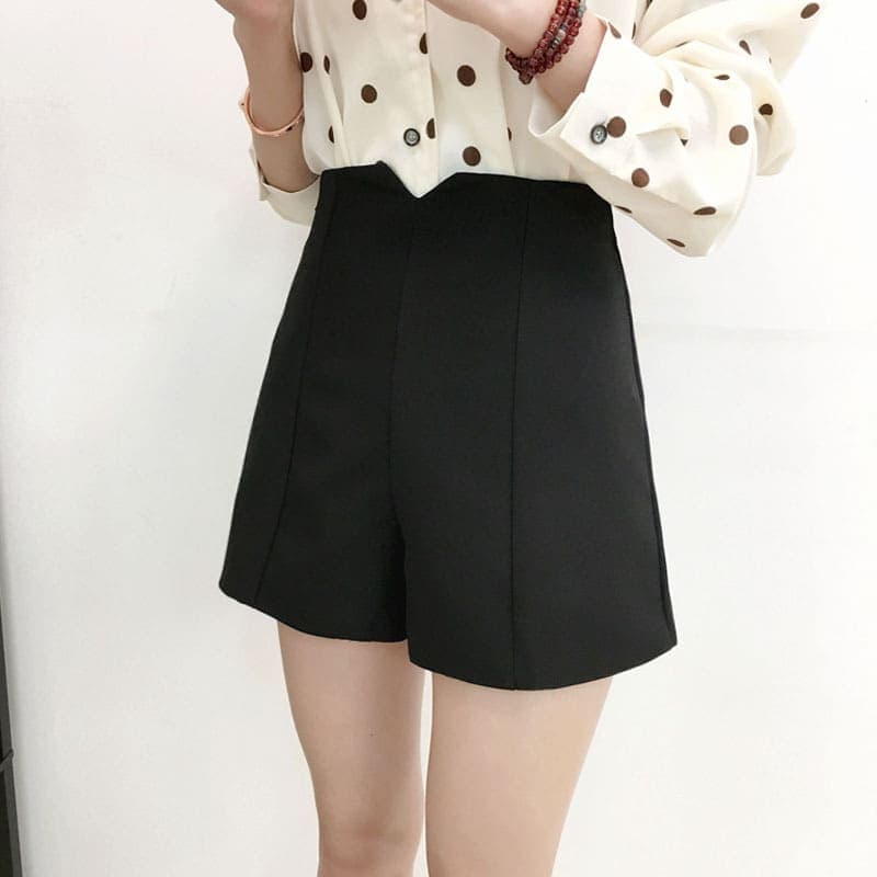 地雷系ファッションショートパンツ ハイウェストホットパンツ