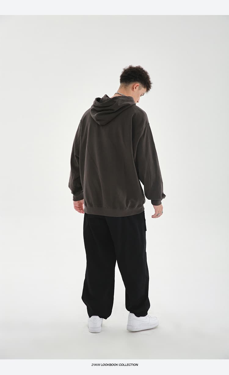 地雷系ファッション クール系デザイン パーカー